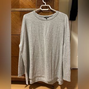Light gray crewneck sweater